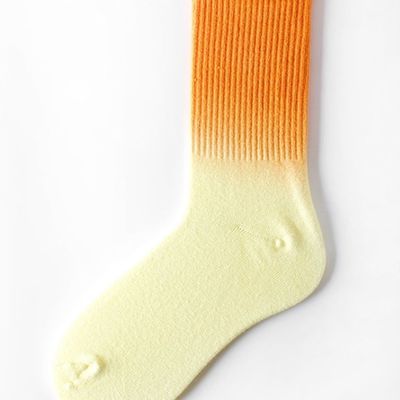 Solides Muster Grip Tie-Dye Sommerschuhe Socken für Männer Frauen Regular Style Baumwollmischung