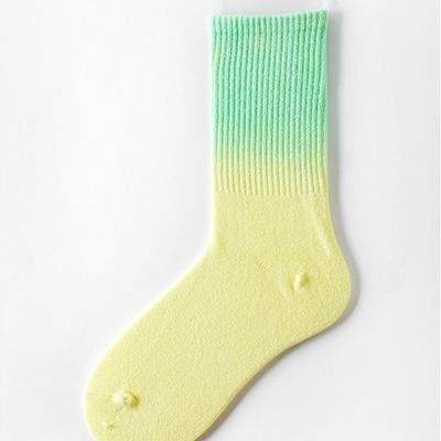 Solides Muster Grip Tie-Dye Sommerschuhe Socken für Männer Frauen Regular Style Baumwollmischung