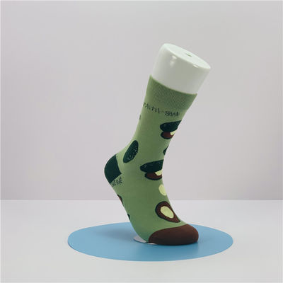 Farbenfrohe Jacquard-Antibakteriensocken perfekt für das tägliche Muss der Frau