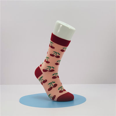 Farbenfrohe Jacquard-Antibakteriensocken perfekt für das tägliche Muss der Frau