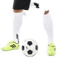 Polyester-Grip-Kompressionssocken für lange Fußballschuhe