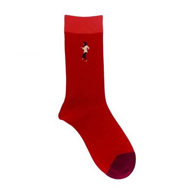 Unterstützung 7 Tage Musterbestellungszeit Regelmäßiger Stil Custom Männer Frauen Sportsocken