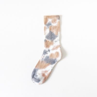 Tie Dye CREW Sportsocken Baumwolle Polyester Spandex Mischung für Komfort und Langlebigkeit