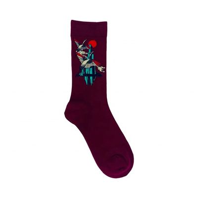 Custom Baumwolle Männer Frauen Socken für Sport Winter Warm Crew Long Socken Knöchellänge