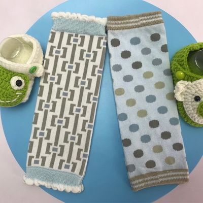 Kniehohe Baby-Socken für Frauen beliebte Neugeborenenbeinwärmer mit süßen Blumen-Designs