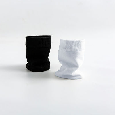 Männer einfache Custom Logo Casual Mode Strick Bambus Faser Crew Socken Knöchel Socken