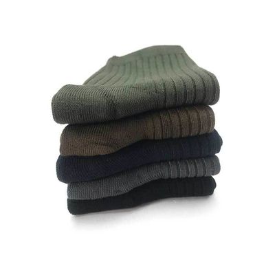 Custom Casual Strick Designer Socken Dicke Knöchel Bambus Socken mit fünf Farboptionen
