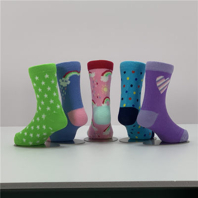 Atmungsaktive und lässige Winter-Custom gekämmte Baumwolle Kinder niedliche Socken mit Garantie