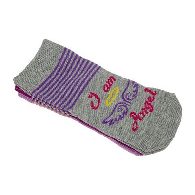 Keine Nadeldetektion Happy Neugeborene Slouch Hohe Socken für Kinder Mädchen lange Socken 12-24M
