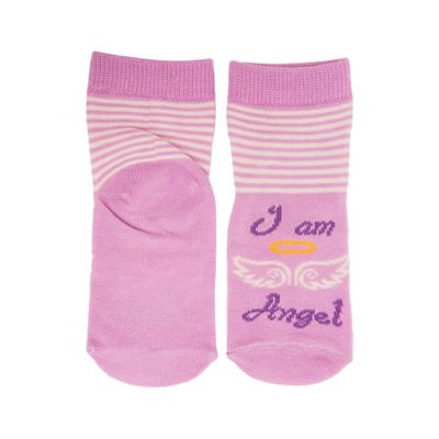 Keine Nadeldetektion Happy Neugeborene Slouch Hohe Socken für Kinder Mädchen lange Socken 12-24M