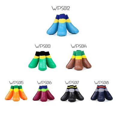 4PCS-Schleiffeste, wasserdichte Sublimationssocken für Hunde und Katzen