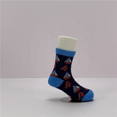 Baumwollsocken für Jungen 70%Baumwolle 28%Polyester 2%Spandex-Schocken