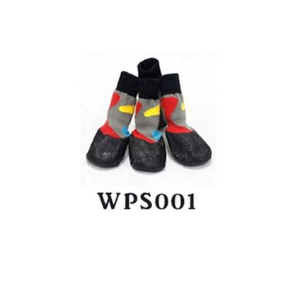 Socken für Haustiere mit Griff 5 lebendige Farben, die Ihren Hund bequem und stilvoll halten