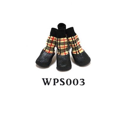 Socken für Haustiere mit Griff 5 lebendige Farben, die Ihren Hund bequem und stilvoll halten