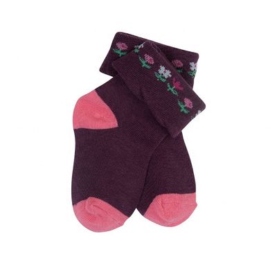 Keine Nadeldetektion Kinder-Baumwollsocken in Süßfarben mit Standarddicke