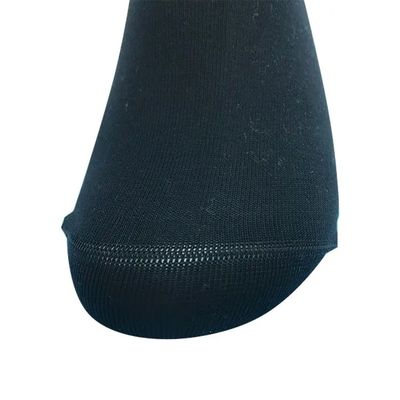 Antislip-Männer-Baumwoll-Brei Socken mit individuellem Logo Schwarz Muster