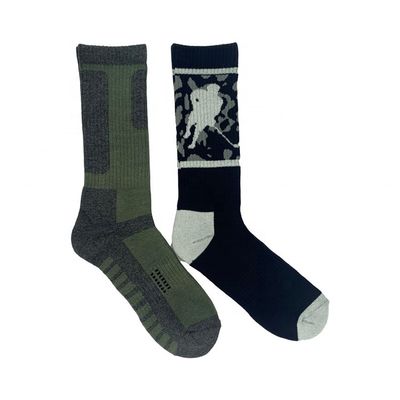 50000 Menge Gewirkte Sportsocken Baumwolle Atemberaubende, rutschfeste Farbmatch-Drucksocken