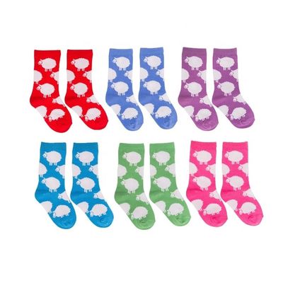 Kinderrosa Fuzzy Socks mit rutschfester Gestaltung und Standarddicke