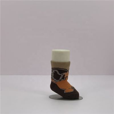 Standarddicke Baby-Jungen Warme lange Socken Andere Druckmethoden für Kinder