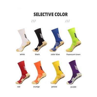 Langen Fußballsocken Hochqualität Custom Logo Gym Socken für Fußball Leistung
