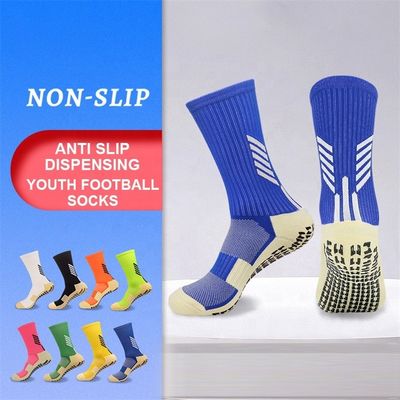 Langen Fußballsocken Hochqualität Custom Logo Gym Socken für Fußball Leistung