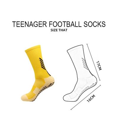 Langen Fußballsocken Hochqualität Custom Logo Gym Socken für Fußball Leistung