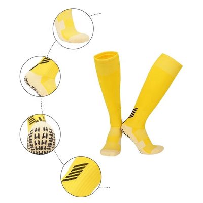 Fußballsocken für dicke Männer Einfacher Grip Anti-Slip Fußballsocken mit schneller Trocknungstechnologie