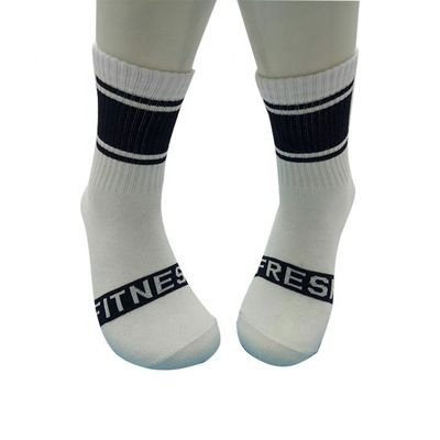 Standarddicke lange Baumwollsocken für Radsport Schnelle trockene Massenfußballsocken