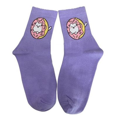Baumwoll-Cartoon-Sportsocken mit lustigem Animedesign und Nadeldetektion