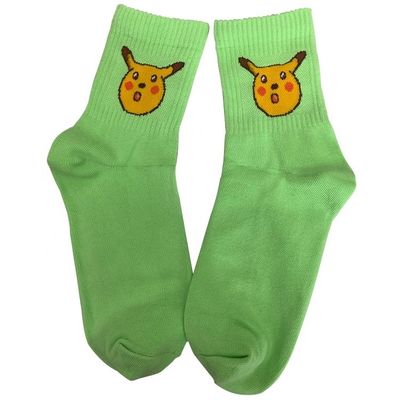 Baumwoll-Cartoon-Sportsocken mit lustigem Animedesign und Nadeldetektion