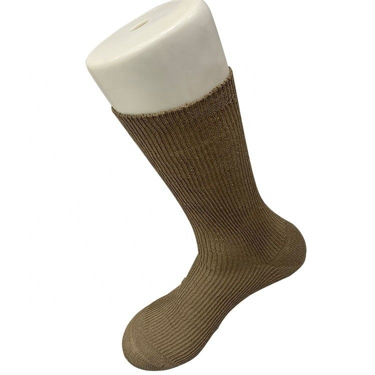 Tägliche Standarddicke Natürliche Hanfsocken Frauensocken aus Hanfgarnen und Seide