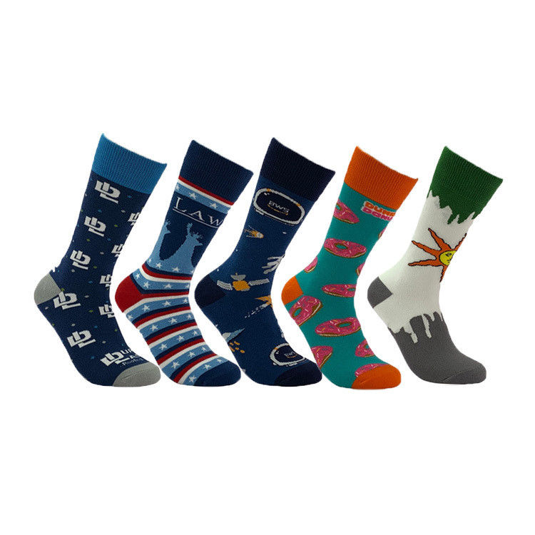 Druckmuster Typ Männer Socken ohne Schlupf Fußballgriff für Winterkomfort