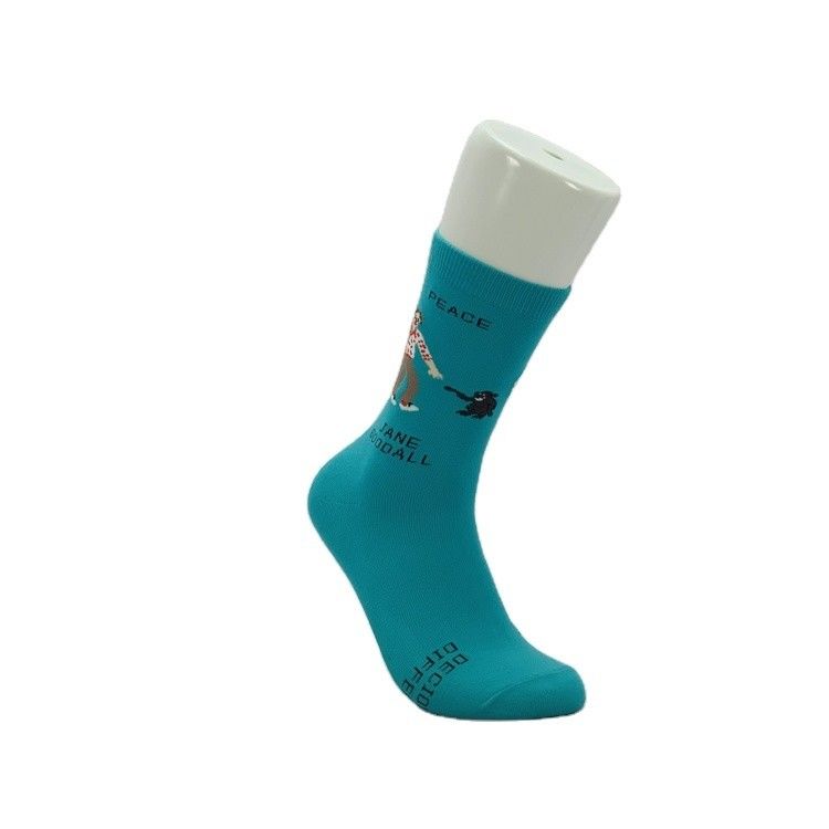 Custom Baumwolle Mode Frauen Crew Sport Socken Regular Style tägliche Socken für B2B-Verkäufe