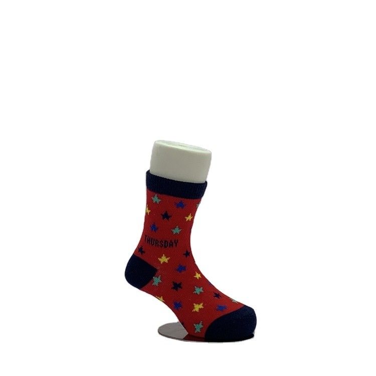 Weich und bequem 70%Baumwolle 28%Polyester 2%Spandex Baby Stricksocken mit süßem Design