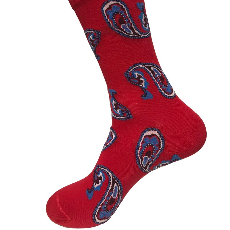 Winterkämmte Baumwollsocken Farbenreiche Feste Verrücktes Lustiges 360-Druck Männer Frauen 5% Spandex