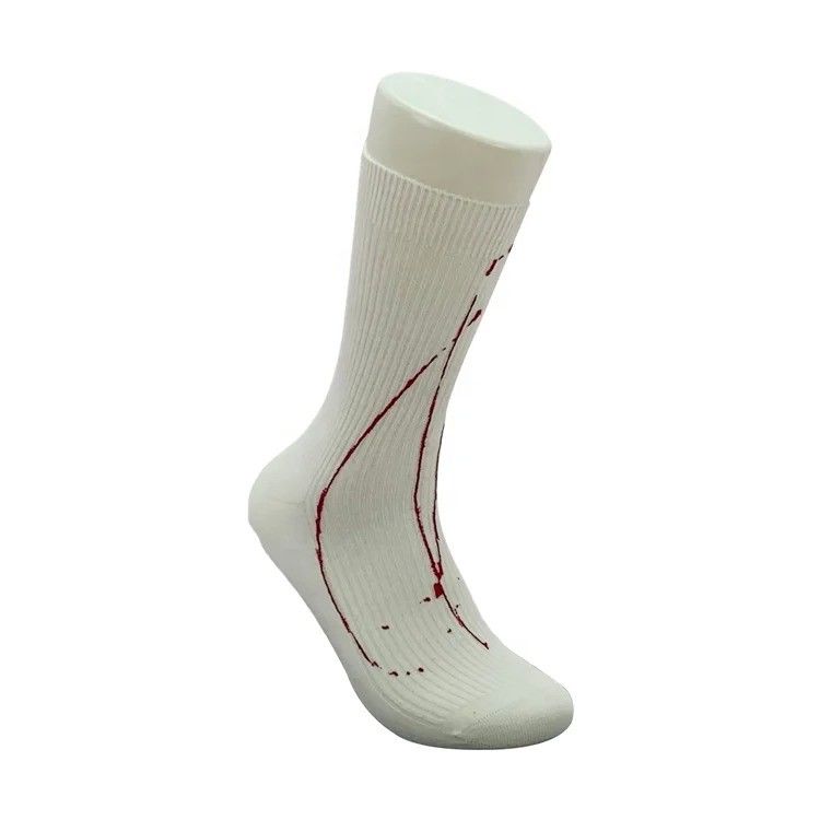 Sportliche Custom Logo Baumwollsocken für Männer und Frauen Mode einfache Farbe Crew Socken
