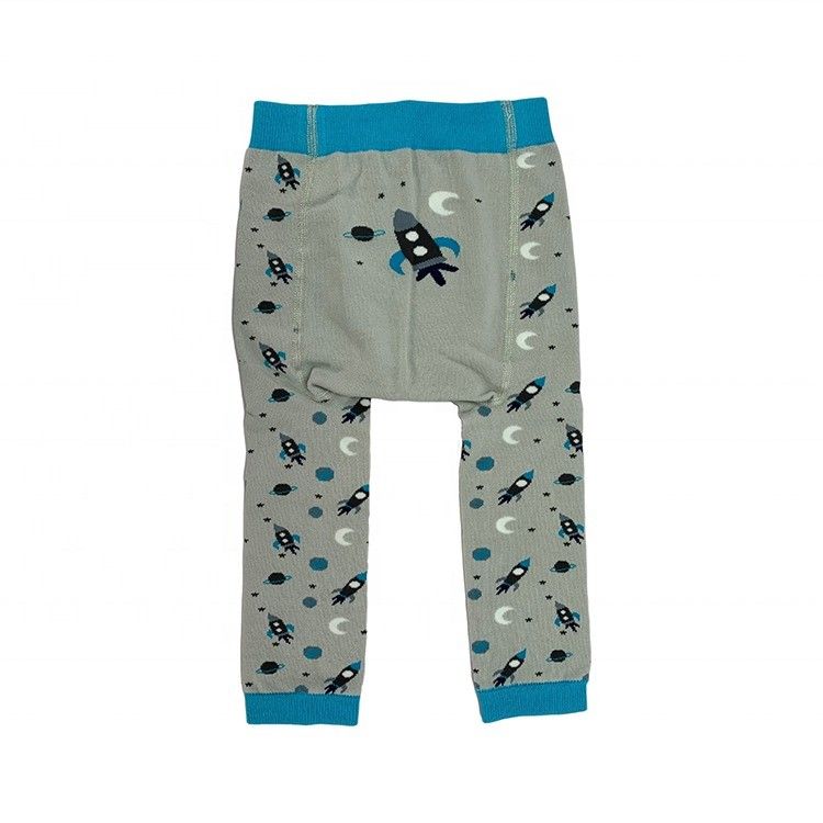Mädchen Froschmuster Warme Strumpfhosen mit 80% gekämmter Baumwolle 18% Polyamid 2% Spandex Material