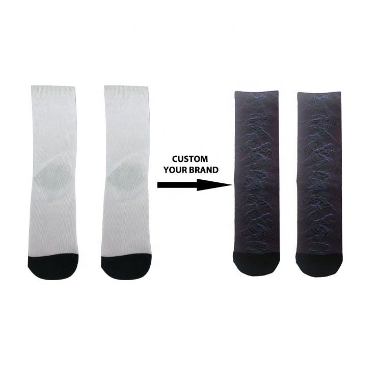 Sommersaison Multi-Stil Custom Digital Print Socks mit rutschfeste und Druck Designs