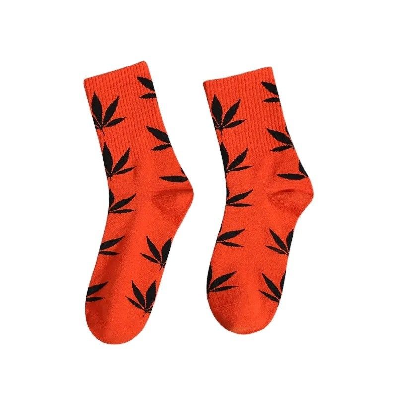 Farbenfrohe Baumwollsocken für Frauen
