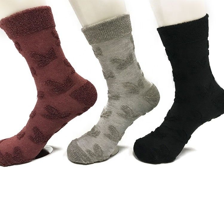 Wintersocken für Männer Weich und gemütlich Dicke Stricksocken mit Druckmuster