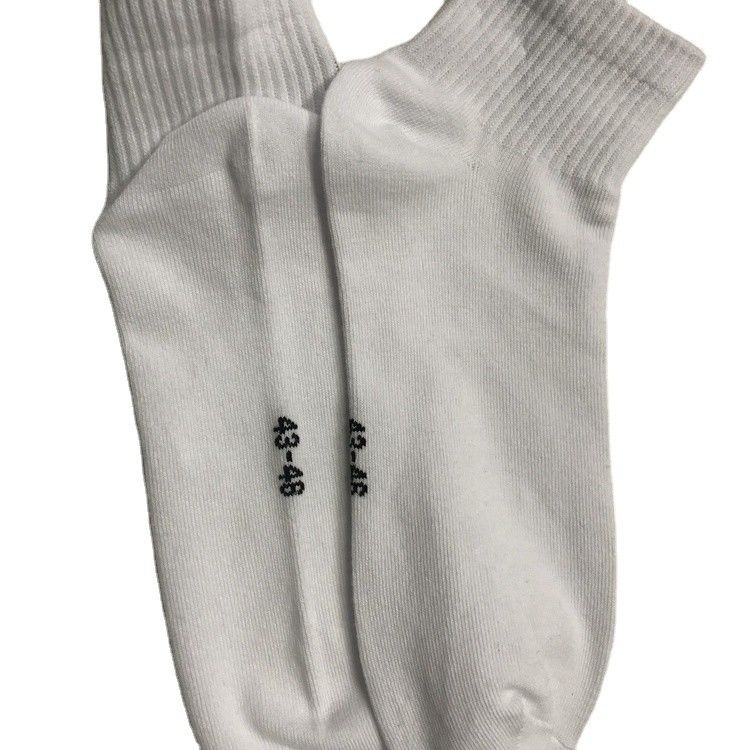 Atmungsaktive, umweltfreundliche, gestickte Logo-Flachsocken für Männer und Frauen