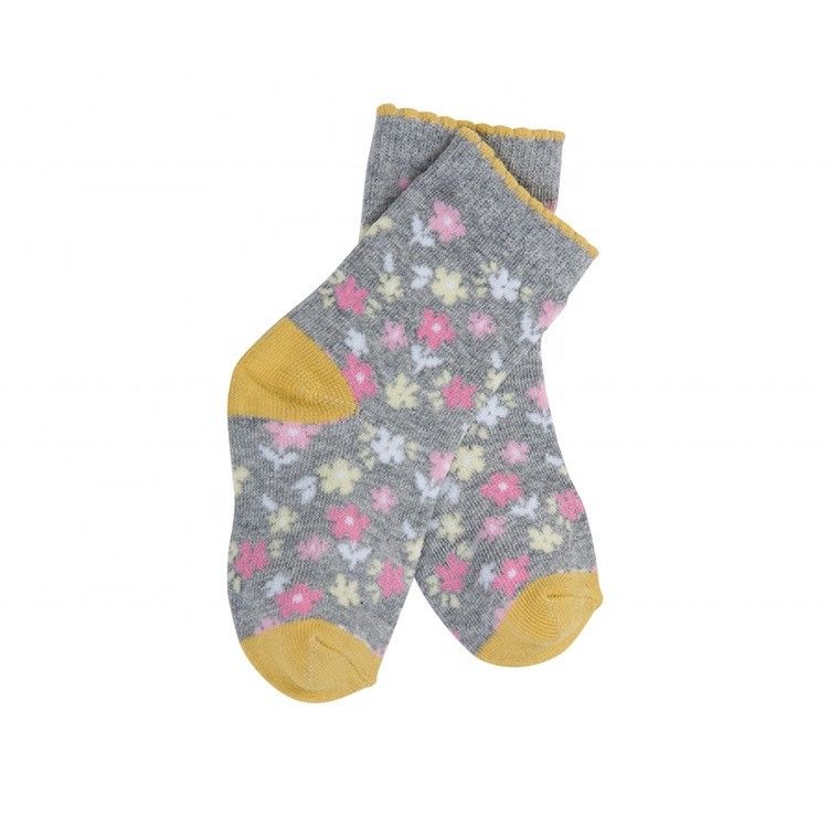 Einzigartiges Design Custom Cotton Boutique Mädchen Slouchy Baby Socken für Wärme und Mode
