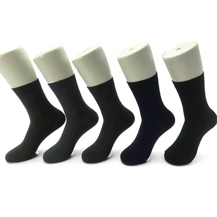 Custom Casual Strick Designer Socken Dicke Knöchel Bambus Socken mit fünf Farboptionen