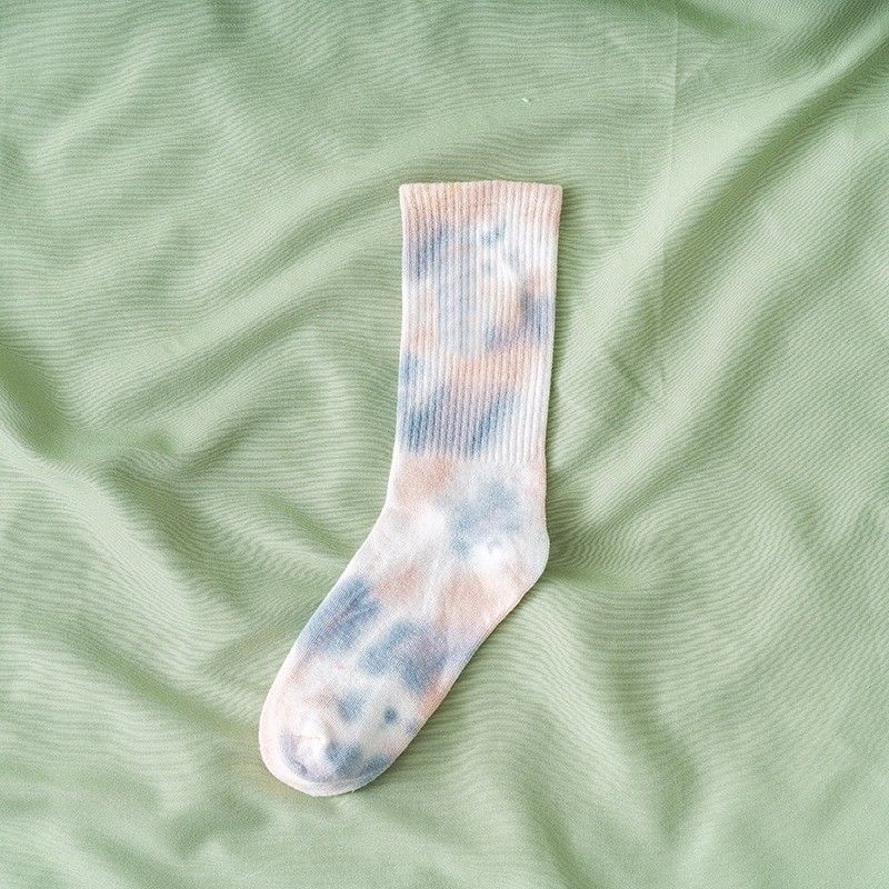 70% Baumwolle 25%Polyester 5%Spandex Unisex Krawatten Farbsocken Regular Style Direktlieferung