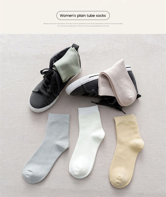 Bambus-Arbeitssocken für Frauen Atmung und Schweiß entfernen Komfort Crew Socken für Frauen