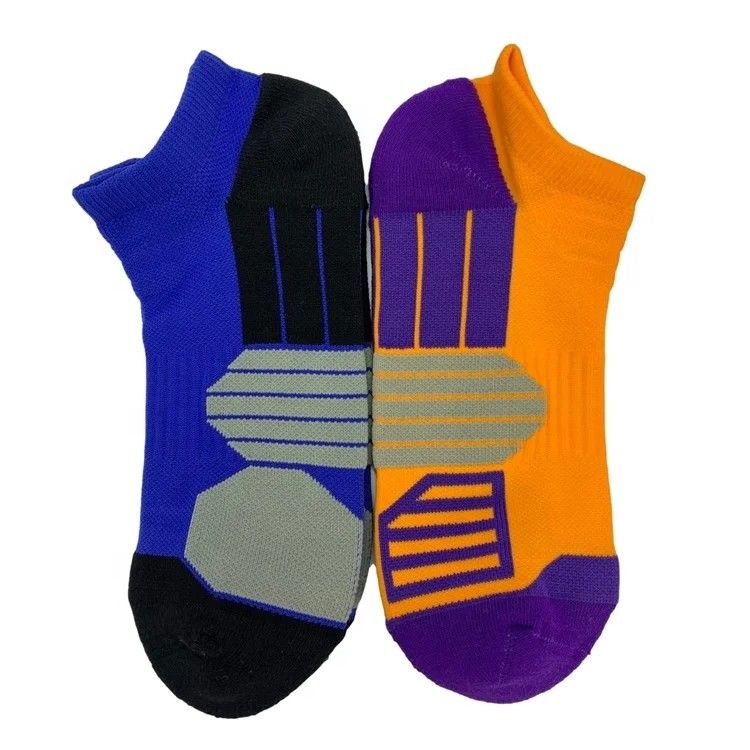 Nadeldetektion Atmungsfähige, schnell trockene, rutschfeste Fußgelenksportsocken für Sportlauf