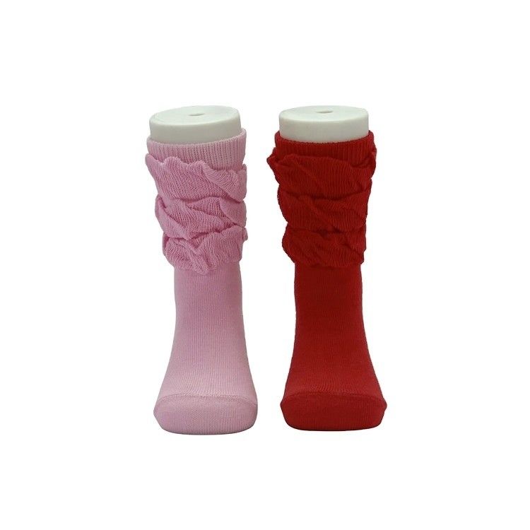 Muster Festwasser Atmung Winter Säugling Kinder Mädchen Thermal Spitze Nichtrutschsocken Für Baby